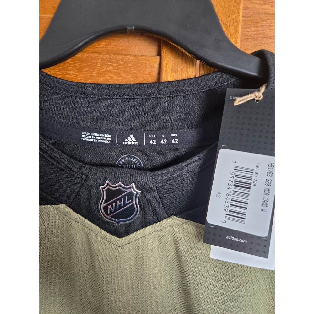Montreal Canadiens Adidas Military Appreciation Hockey Jersey Mens 42 - Picture 3 of 6